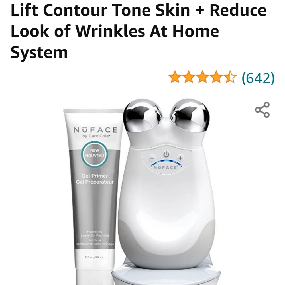 NuFACE Trinity Facial Toning Device, EUC